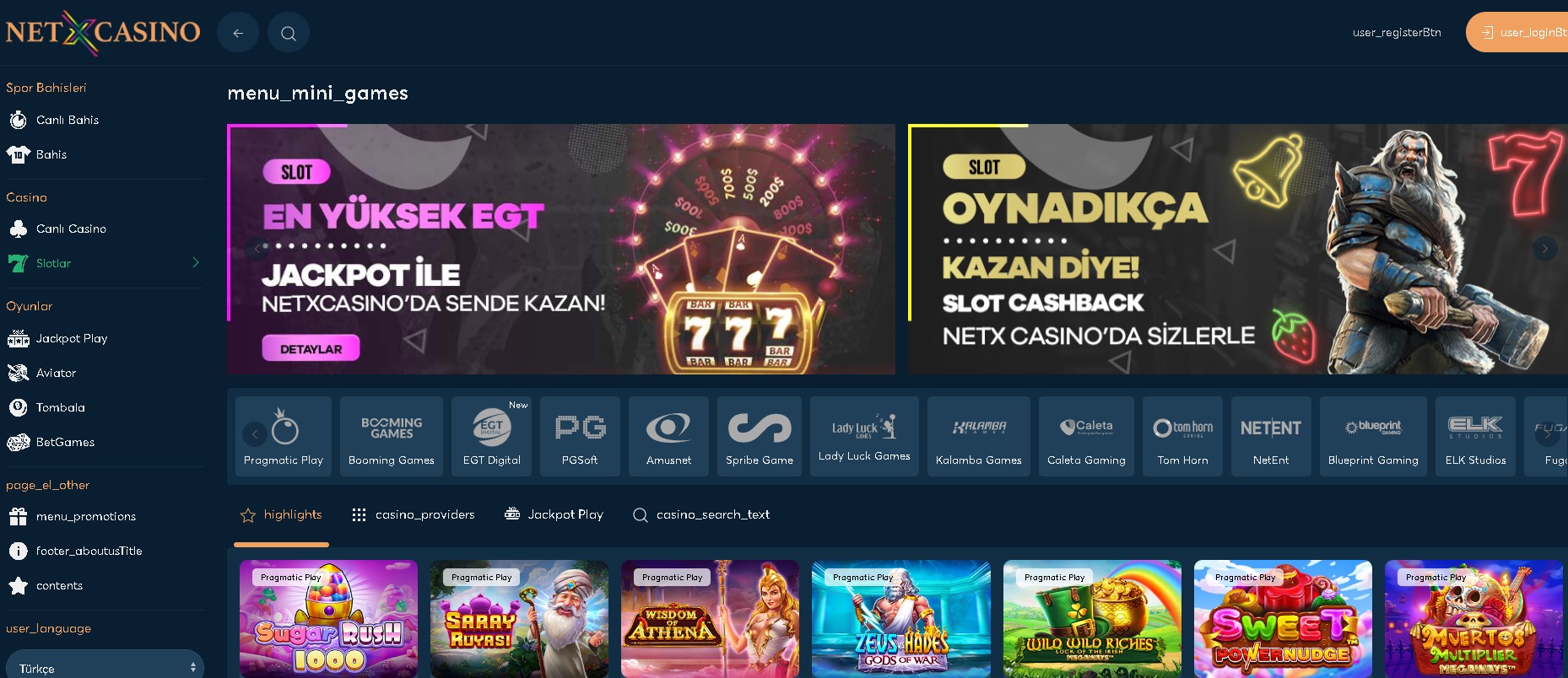 Nextcasino Altyapı